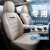 マツダ自動車シバト亜麻全カバークは、新しいマツダ3昂克賽拉CX 4アトcx 5星馳cx 8四季折々の木綿麻shiコーナー【亜麻テー】神秘的な黒ダマを使用しています。