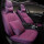 魅力的な紫色のフルバック専用車カスタム四季通用クッションカバー