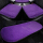 紫色-三点セット